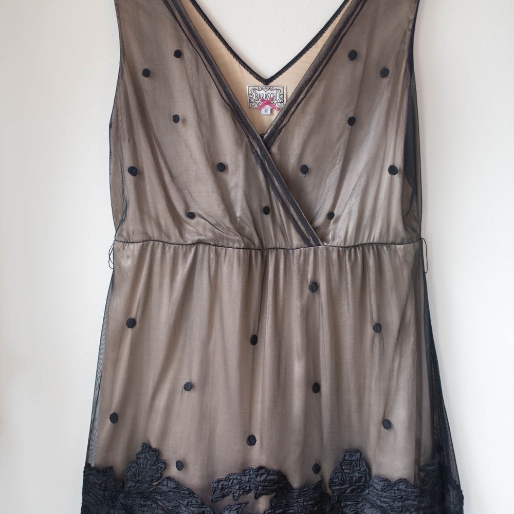 Yoana Baraschi Anthropologie Dress “Cooled Lava”